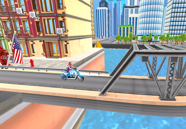 自行车冲刺（Uphill Rush USA Racing）