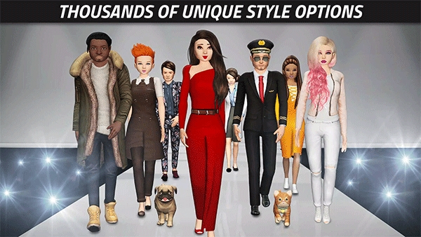 模拟生活3D虚拟世界(Avakin Life)