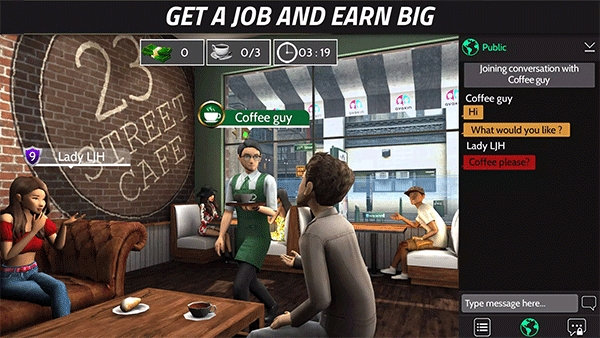 模拟生活3D虚拟世界(Avakin Life)