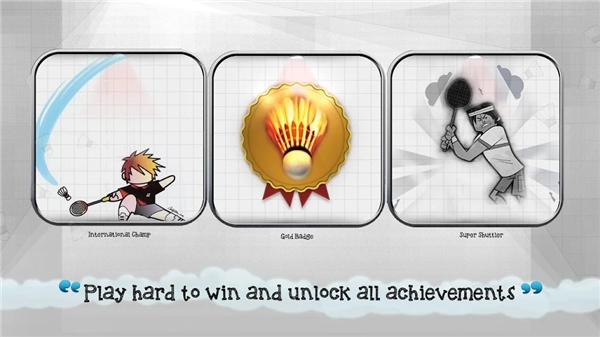 火柴人打羽毛球(Stickman Badminton)