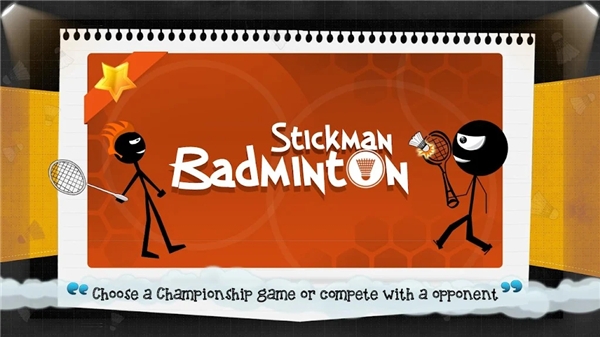 火柴人打羽毛球(Stickman Badminton)