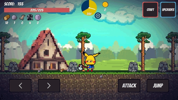 像素生存者1（Pixel Survival）