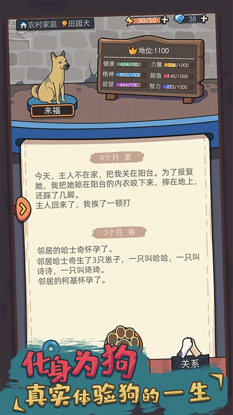 狗生模拟器破解版（Dog Simulator）