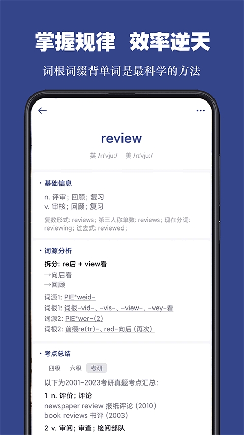 词根单词
