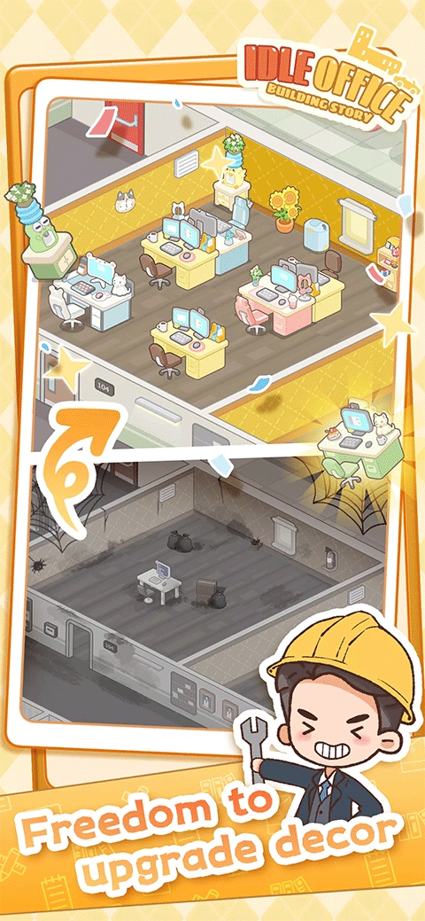 买不起的房产模拟器破解版（Idle OfficeBuilding Story）