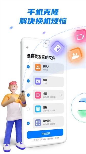 手机克隆（File Transfer & Phone Clone）