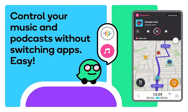 waze位智导航地图