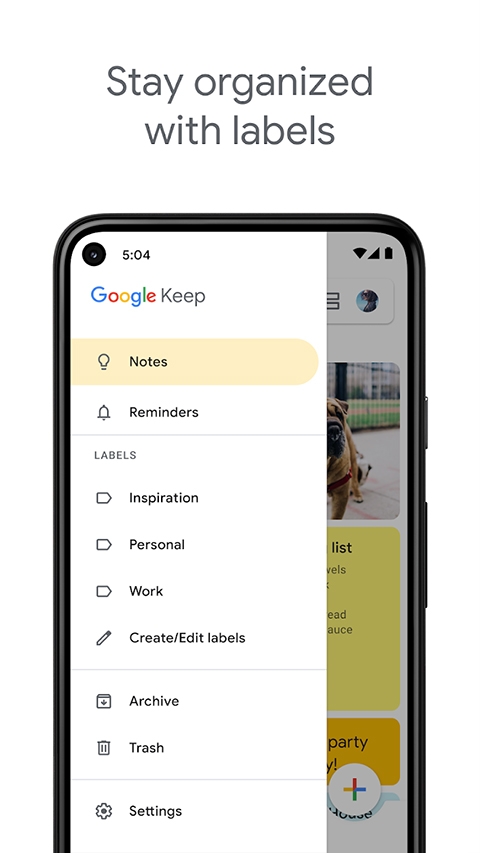 Google Keep（Keep 记事）