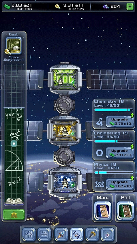 闲置大亨太空公司(Idle Space Company)