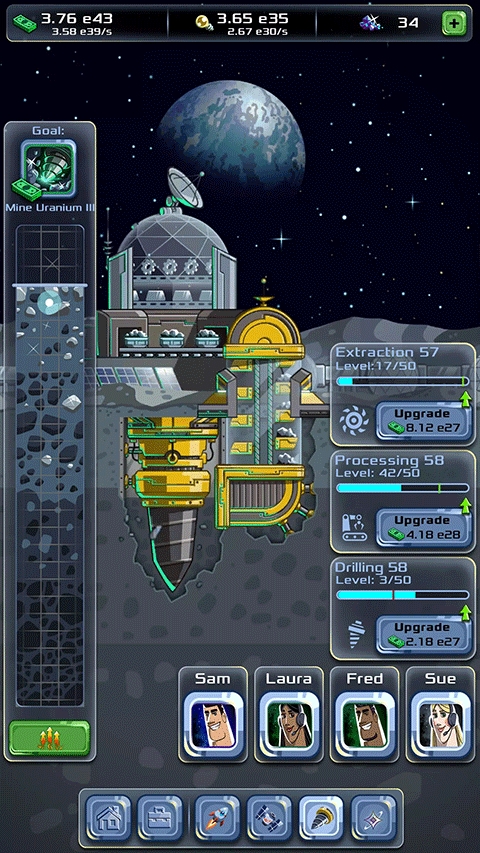 闲置大亨太空公司(Idle Space Company)