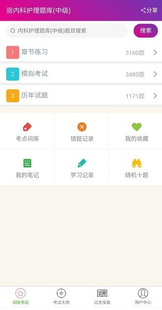 内科护理总题库