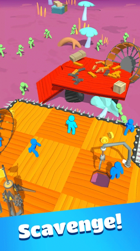 木筏丧尸(Zombie Raft)