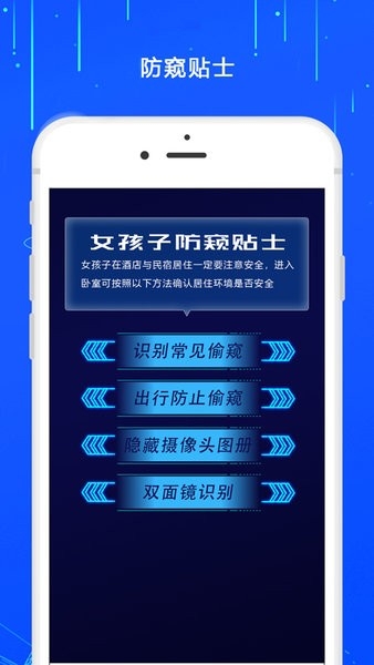 监控摄像头探测器