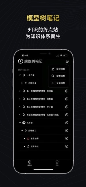 模型树
