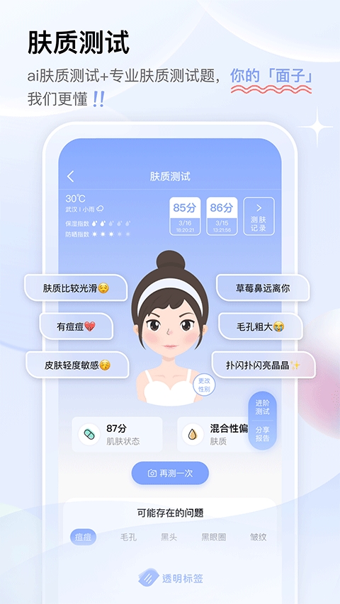 透明标签