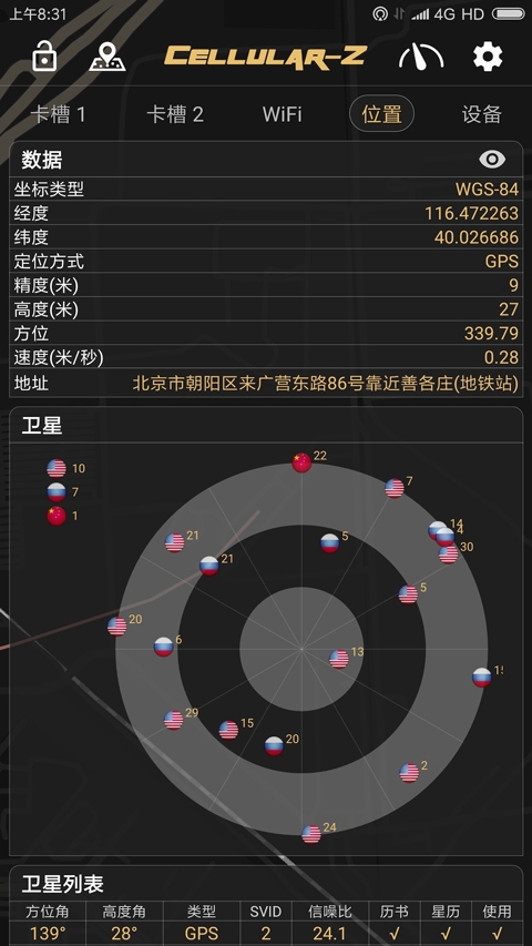 Cellular-Z信号测试