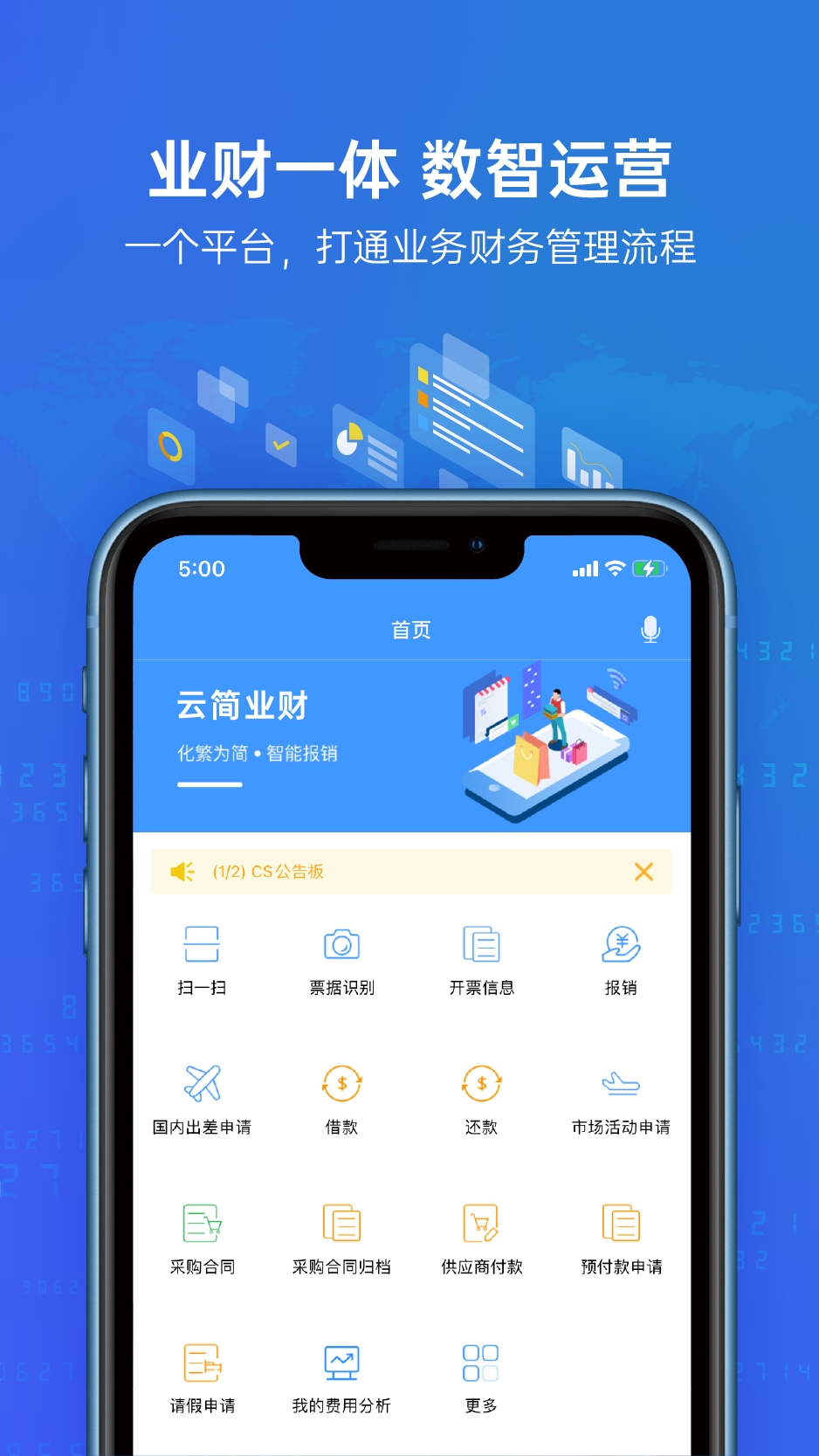 云简业财