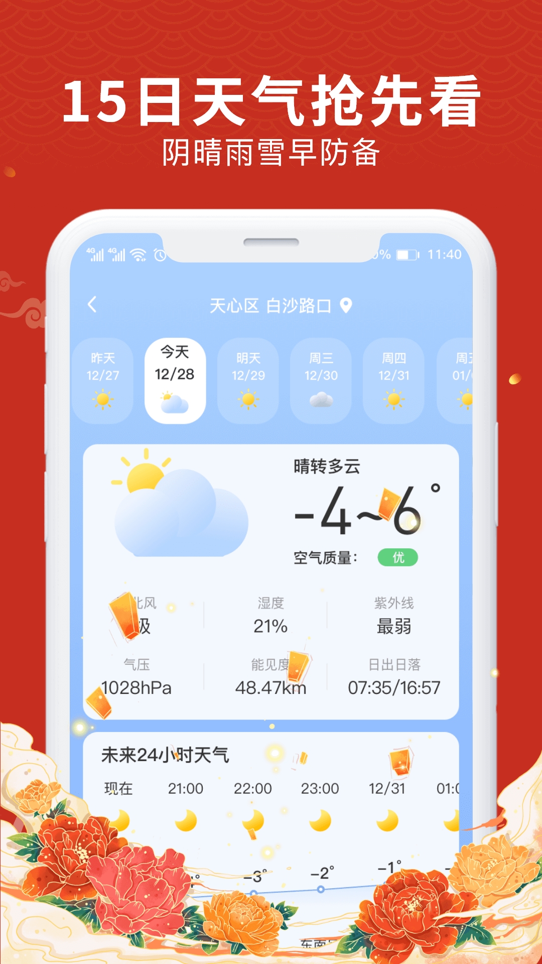 中历万年历