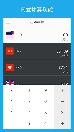 汇率换算器app
