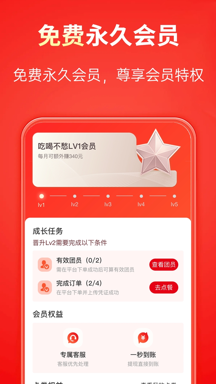 吃喝不愁app
