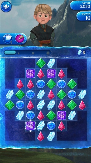 冰雪奇缘冰纷乐最新版(Frozen Free Fall)
