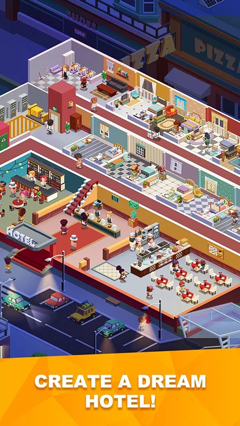 闲置度假村巨川(Sim Hotel Tycoon)