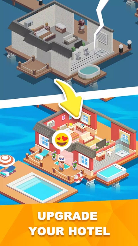 闲置度假村巨川(Sim Hotel Tycoon)