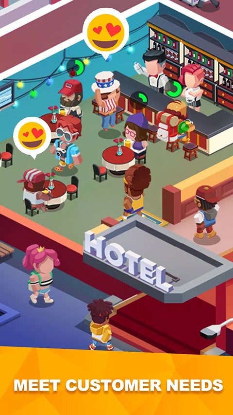 闲置度假村巨川(Sim Hotel Tycoon)